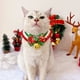 thumbnail image 5 of Decoración para mascotas M Exquisito y resistente collar navideño para mascotas tejido a mano para gatos ANGGREK Otros, 5 of 8