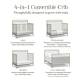 thumbnail image 6 of Namesake Winston 4-in-1 Convertible Crib, 6 of 7
