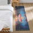 thumbnail image 6 of Flamingoes Coconut Trees Lake Runner Rug Machine Washable Area Rugs Carpet Non Slip Entryway Mat for Bedroom Entryway Front Door, 6 of 7