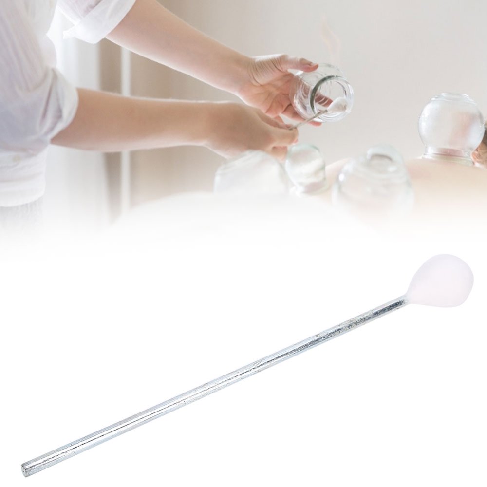 Mgaxyff Cupping Ignition Stick,Metal Vacuum Glass Acupuncture Cupping