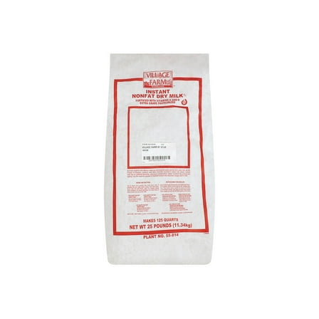 Village Farm by Sturm Instant Nonfat Dry Milk, 25 Pounds