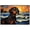 Blackand Tan Coonhound, variant on Wire Fox Terrier Art Canvas Canvas Prints Wall Art Ocean Beach Picture Paintings for Home Office Decorations Wall Decor Great Wave - Size 11''x17''