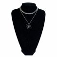 thumbnail image 2 of Collar de araña gótica vintage JAMW Sencillez, 2 of 5