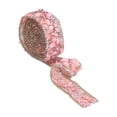thumbnail image 4 of Cinta de diamantes de imitación de 2 cm de ancho y 2 m de largo, corte arbitrario, hermoso diseño, prensado en caliente, cinta para ropa, color rosa, 4 of 14