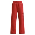 thumbnail image 7 of Luvrsol Sweat Pants for Womens Straight-Leg Joggers Casual Solid Pants High Waist Trousers S-2XL, 7 of 7