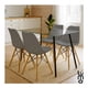 thumbnail image 5 of Set de Comedor Mesa Transparente con vidrio + 4 Sillas Eames gris, 5 of 8