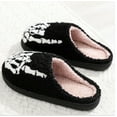 thumbnail image 4 of Slippers for Women Men with Memory Foam Warm Fuzzy Cozy Slippers Anti-Slip House Shoes Indoor Outdoor, 4 of 11