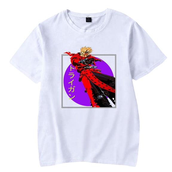 Trigun Stampede Casual Short Sleeve T-shirts Men Women Male Manga Streetwear Printing Harajuku