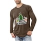 thumbnail image 1 of Blusas y camisas de manga larga con cuello redondo para hombre, ropa deportiva para el hogar, pijamas, camisetas de color liso, blusa deportiva para hombre, poliéster, 1 of 3