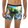 thumbnail image 2 of Lsque Bluey Pattern Men's Performance Stretch Underwear, Athletic Long Leg Briefs，Moisture-Wicking-Small, 2 of 6