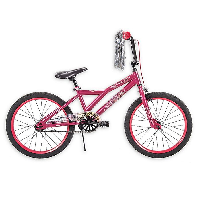 Huffy Glitzy 20Inch Kids Girls Coaster Bike Bicycle with Kickstand