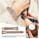 thumbnail image 3 of 2 correas de repuesto brillantes para reloj compatibles con la mayoría de los relojes Samsung Galaxy, 3 of 8