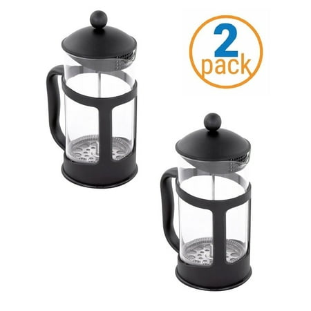2 Pack Single Cup French Press - 11 Oz Coffee & Tea