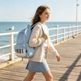 thumbnail image 4 of 2PC Piano Backpack Whimsical Twee Backpack with Polka Dot Pattern Cute Bookbag Medium Daypack Cutecore Supplies for Campus Daily Commute Work Travel, 4 of 6