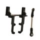 thumbnail image 3 of Soporte de parachoques delantero y trasero de metal para RC 1/10 Axial SCX10 II 90046 Ar44 Piezas Fáciles Negro, 3 of 6