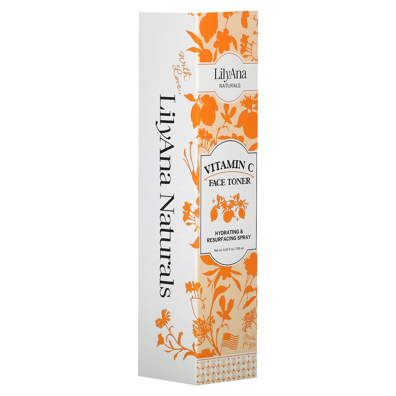 Lilyana Naturals Vitamin C Face Toner, 6.42 fl oz (190 ml)
