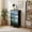 Color-1, variant on 4 Drawer Vertical Storage Dresser Scenic view lake sunset summer morning National Park Aulanko H with Wood Top Fabric Pull Drawers