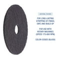 thumbnail image 5 of Boardwalk Standard Stripping Floor Pads 12" Diameter Black 5/Carton 4012BLA, 5 of 5