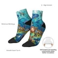 thumbnail image 6 of Pofeuu Sea World Print 30cm Socks, Adult Running Hiking Socks for Youth and Adult, 6 of 7