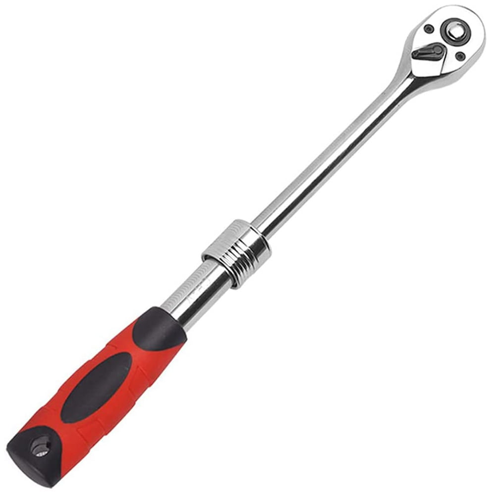 72Tooth Adjustable Socket Ratchet Wrench 1/2 inch Extendable