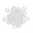 thumbnail image 1 of 2x100 Uds Juntas De Tambor De Estante Juntas Duraderas De Pp Para Tornillos Comerciales Pernos Blancos 2 piezas, 1 of 8