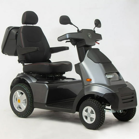 S4 4 Wheel Electric Vehicle by Afikim-24" width seat-450 lbs-11.3 MPH-Gray