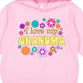 thumbnail image 3 of Inktastic I Love My Grandma Toddler Hoodie, 3 of 4
