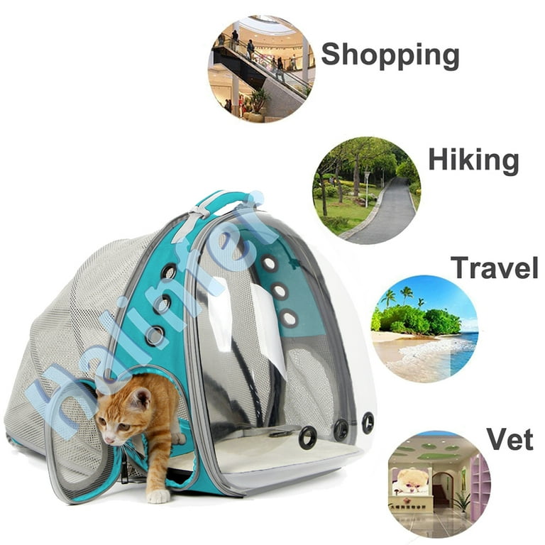 Space Capsule Cat Pet Backpack Carrier Dog Carrier, Gift for Cat