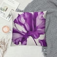 thumbnail image 2 of JEUXUS Summer Floral Throw Pillow Cover Purple Tulip Flower Pillow Covers Outdoor Pillow Cases for Sofa Couch Living Room Farmhouse Home Spring Decoration,, 2 of 5