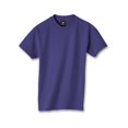 thumbnail image 1 of Hanes Beefy-T Boy`s T-Shirt, S, Purple, 1 of 1