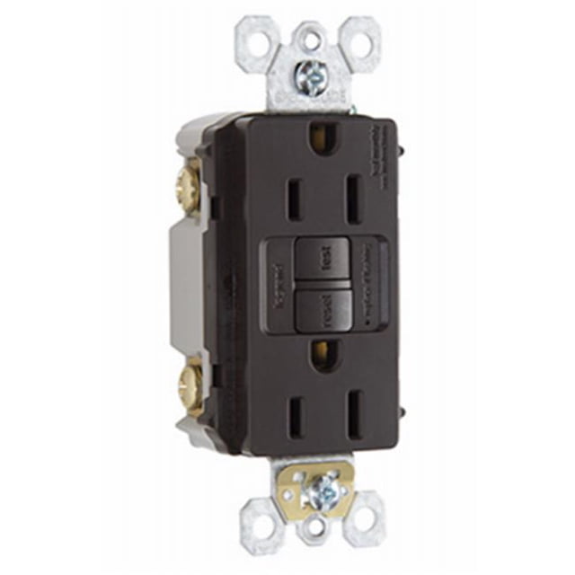Pass & Seymour 1597CC10 15A Bronze Auto-Test GFCI