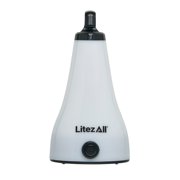 LitezAll 2-in-1 150-Lumen Lantern Flashlight, Portable LED Light for Camping & Emergencies, 2 Pack
