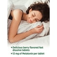 thumbnail image 6 of Melatonin Fast Dissolve 12mg | 120 Count | Berry Flavor | Vegetarian, Non-GMO, and Gluten Free Supplement | By Nature's Truth, 6 of 7