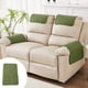 thumbnail image 1 of Solid Color Checkered Sofa Armrest Cushion Headrest Cushion With Two Storage Pockets Recliner Armrest Towel Rainproof Dirt Resistive And Scratch Resistive, 1 of 7