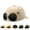 Beige, variant on Aviator Baseball Cap with Detachable Goggles, Vintage Pilot Hat