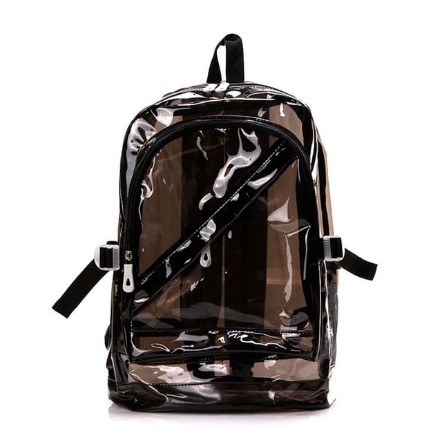 MesaSe Women‘s Transparent Backpack Large Capacity Bright Color Bag Waterproof Beach Backpack