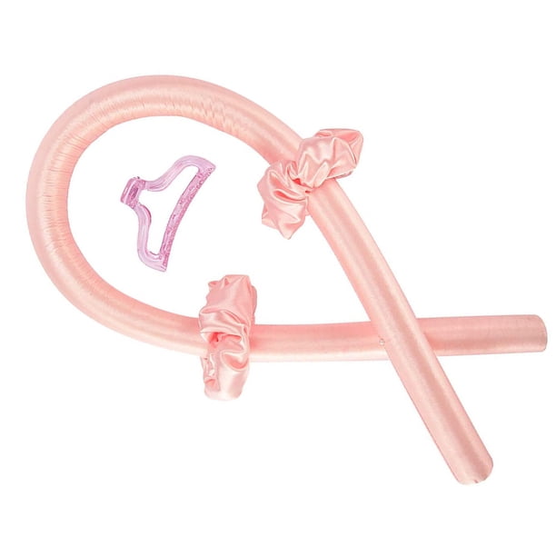 Jumpingount Varilla rizadora sin calor, diadema sin calor, cinta para rizos, rulos para el cabello, diadema para dormir, rizadores de espuma para el Cuidado del cabello Rosado Jumpingount CE000622-02
