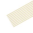 thumbnail image 1 of Unique Bargains 0.5mm x 250mm,Brass Round Wire,Assorted Half Hard Wire for Jewelry Making,10Pack, 1 of 5