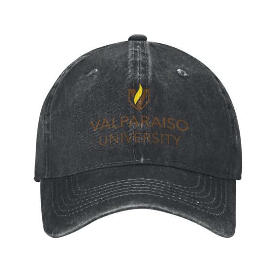 Valparaiso University Logo Adult Adjustable Classic Washed Casquette Cap Hat Baseball Cap For Man For Woman