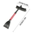 thumbnail image 3 of Detachable Snow Brush and Ice Scraper for Car 36 Inch Telescopic Handle with Foam Grip Snow Removal Tool for Windshield Windows Roof Soft Bristles Non Scratch, 3 of 5
