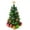 Green (Multicolor Lights), variant on Prextex 23" DIY Tabletop Mini Pink Christmas Tree with Multi-Color LED Lights, Star Treetop, Decorated Gift Boxes and Hanging Ornaments for DIY Christmas Decoration