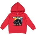 thumbnail image 2 of Inktastic Monster Trucks Are My Jam Toddler Hoodie, 2 of 4