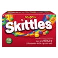 thumbnail image 1 of Skittles - Skittles Original 18 paquetes de 54.4 g c/u, total 972.2 gr, Caramelo suave confitado, 1 of 6