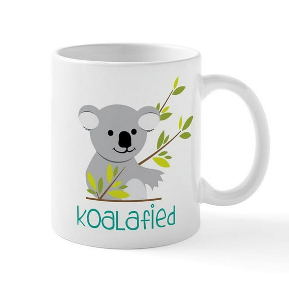 CafePress - Koalafied Mug - 11 oz Ceramic Mug - Novelty Coffee Tea Cup