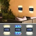 thumbnail image 7 of Solar Wall Lights Outdoor, 2 Pack Waterproof Solar Lights for Yard Garden, Ip65 Dusk To Dawn Solar Powered Lights for Fence Patio Pathway Driveway Decoration, 7 of 7