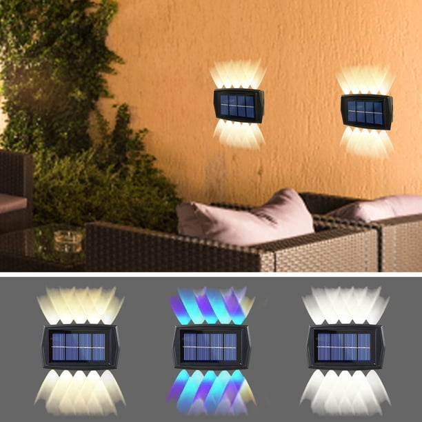 Xihbxyly Ventas de Liquidación Luces Solares Leds para Exteriores, Focos para Paisajes, Luces para Jardín, Luces/Iluminación Inalámbricas para Exteriores Alimentadas y Energía Solar para Patios y Pas