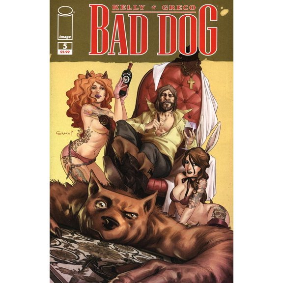 Bad Dog #5 VF ; Image Comic Book