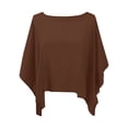 thumbnail image 5 of AWZXDE Lightweight Chiffon Summer Beach Wrap Soft Flowy Shawl Breathable Sun Scarf Versatile Evening Stole Dressy Cover Up Ladies Evening Wrap Coffee,XXL, 5 of 5