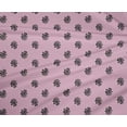 thumbnail image 4 of oneOone Polyester Lycra Fabric Floral Block Print Sewing Fabric BTY 56 Inch Wide, 4 of 4