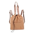 thumbnail image 4 of Mochila con cordón y bolsillo, impermeable, de tela Oxford, ideal como regalo. Mochila informal para el día a día, perfecta para el gimnasio, ideal Caqui, 4 of 8